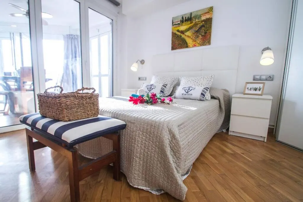 Primera linea de mar. Apartamento turístico Salou